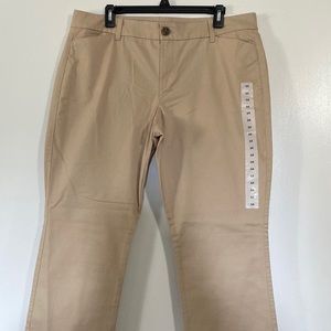 Old Navy,size 14, khaki bootcut pants, NWT